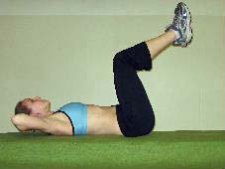 double crunche for lower abs