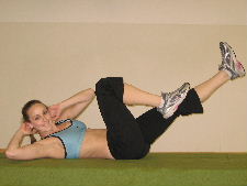 bicycle crunches ab exercises