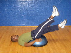 bosu ball ab exercise