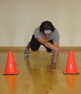 planks with cone touches