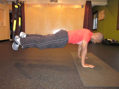 trx knees in for the core