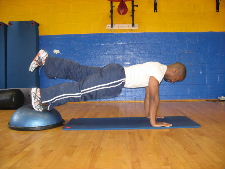 1 leg planks