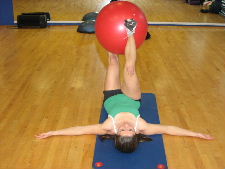 scissors with a stability ball